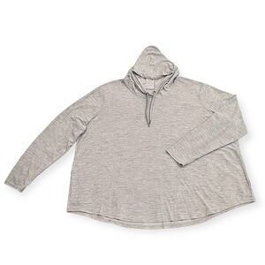 Hoodie Old Navy Active Breathe On 3X Plus Long Sleeve Grey NWOT